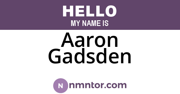 Aaron Gadsden