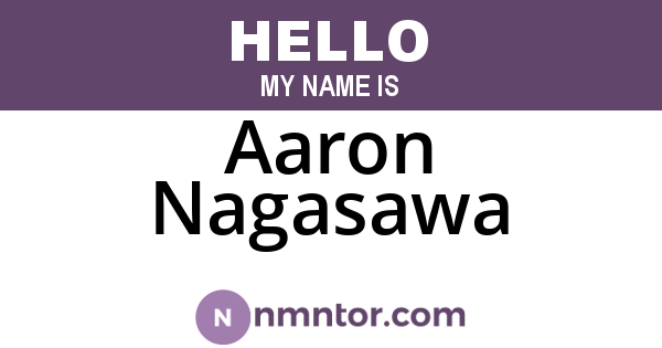 Aaron Nagasawa