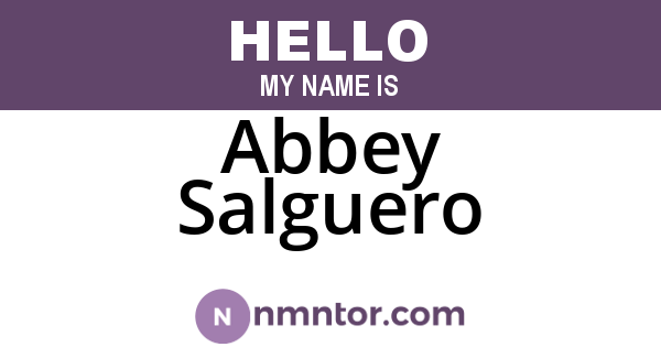 Abbey Salguero
