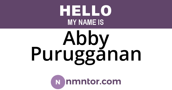 Abby Purugganan
