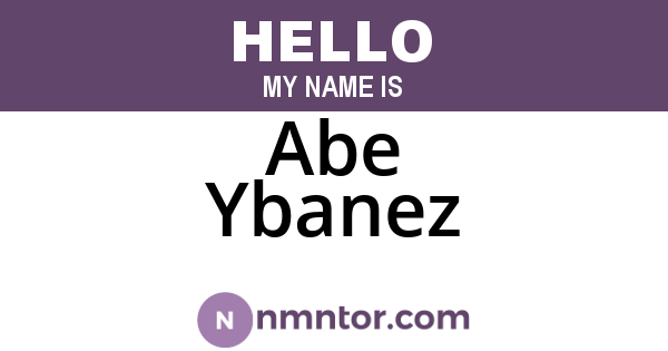 Abe Ybanez