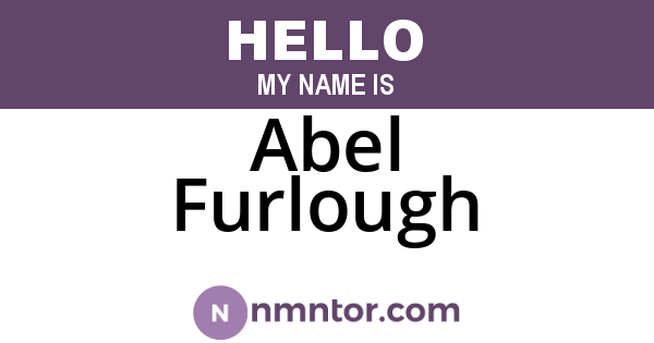 Abel Furlough
