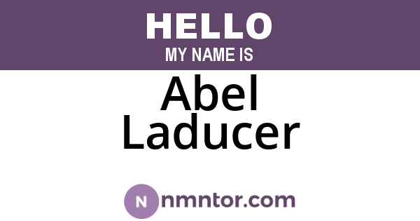 Abel Laducer