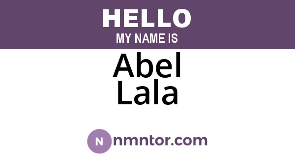 Abel Lala