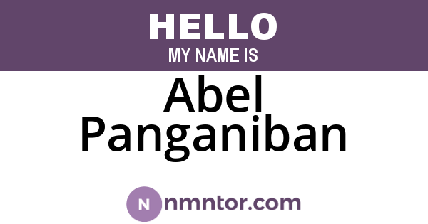 Abel Panganiban