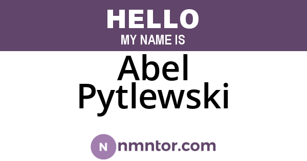 Abel Pytlewski