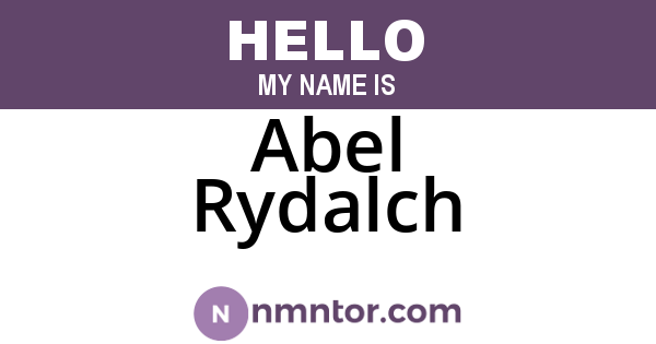 Abel Rydalch