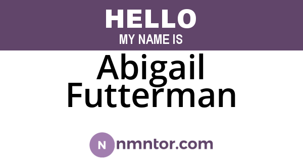 Abigail Futterman