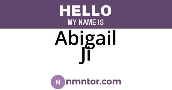 Abigail Ji