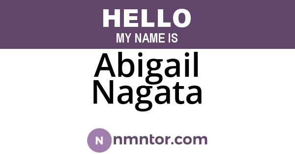 Abigail Nagata