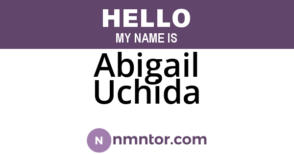 Abigail Uchida