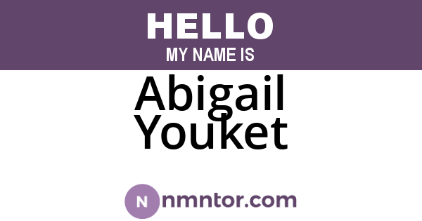 Abigail Youket