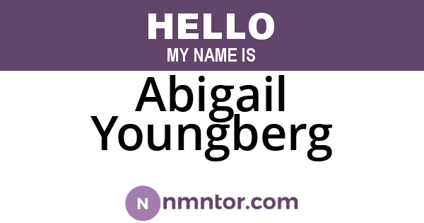 Abigail Youngberg