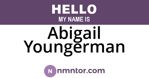 Abigail Youngerman