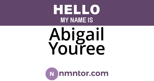 Abigail Youree