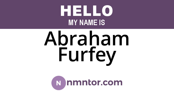 Abraham Furfey