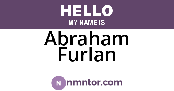 Abraham Furlan