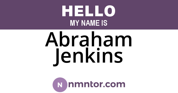 Abraham Jenkins
