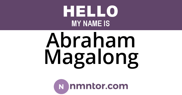 Abraham Magalong