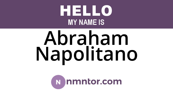 Abraham Napolitano