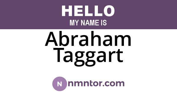 Abraham Taggart
