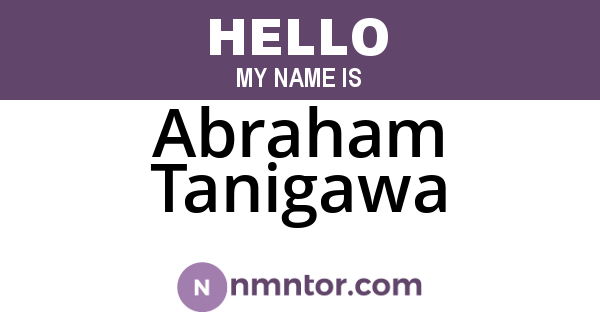 Abraham Tanigawa