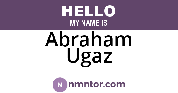 Abraham Ugaz