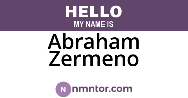 Abraham Zermeno