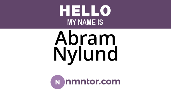 Abram Nylund