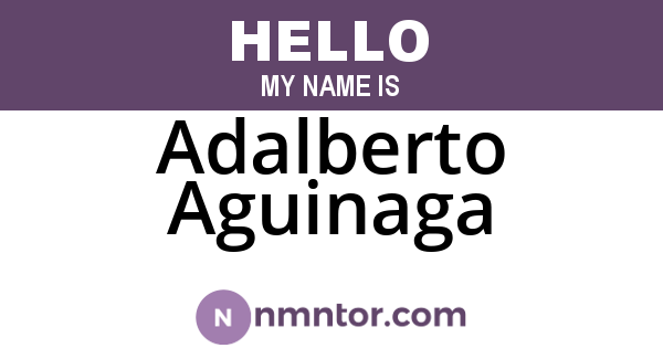 Adalberto Aguinaga