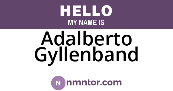 Adalberto Gyllenband