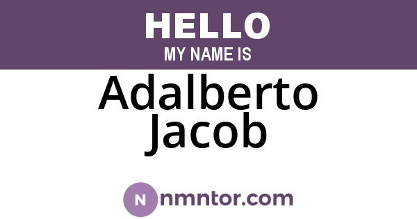 Adalberto Jacob