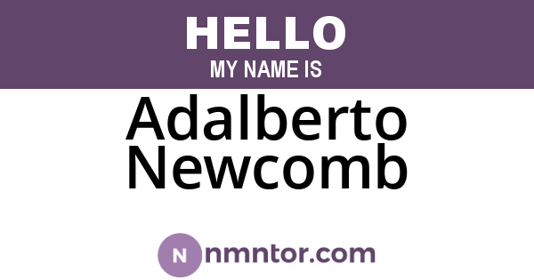 Adalberto Newcomb