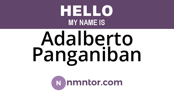 Adalberto Panganiban