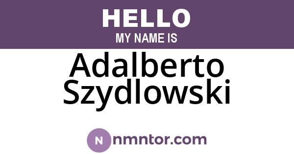 Adalberto Szydlowski