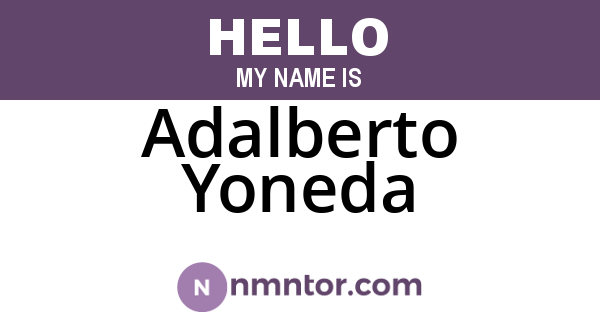 Adalberto Yoneda