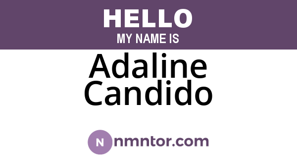 Adaline Candido