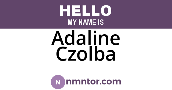 Adaline Czolba