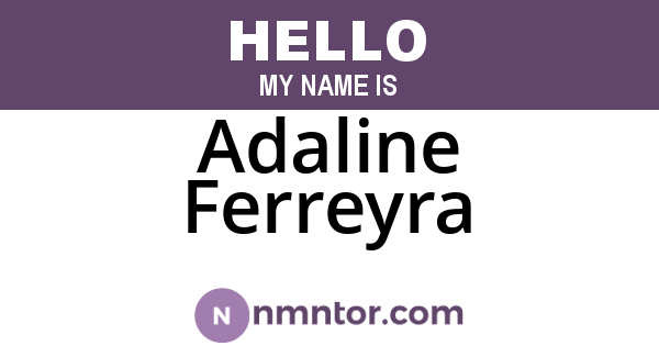 Adaline Ferreyra