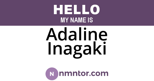 Adaline Inagaki