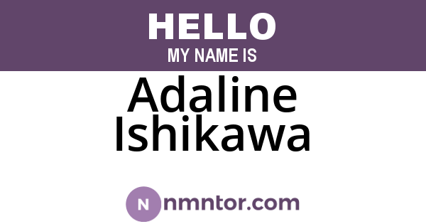 Adaline Ishikawa