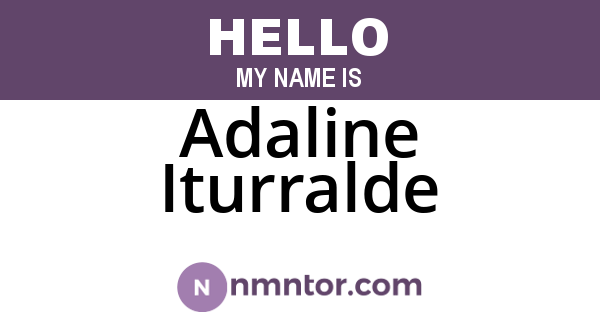 Adaline Iturralde