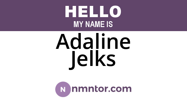 Adaline Jelks