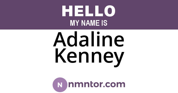 Adaline Kenney