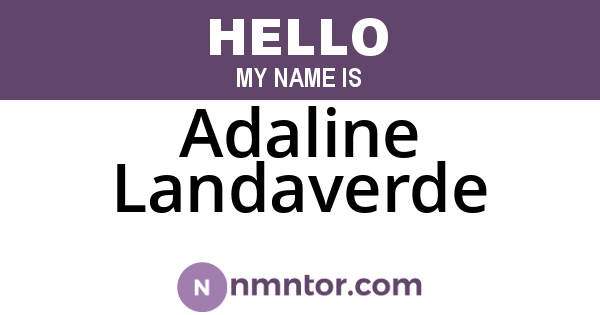 Adaline Landaverde