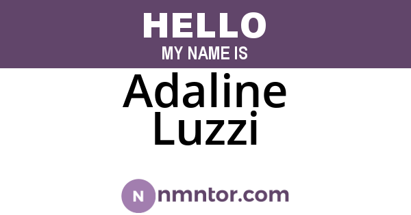 Adaline Luzzi