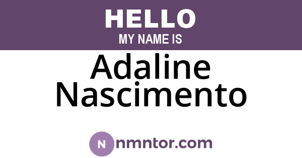 Adaline Nascimento