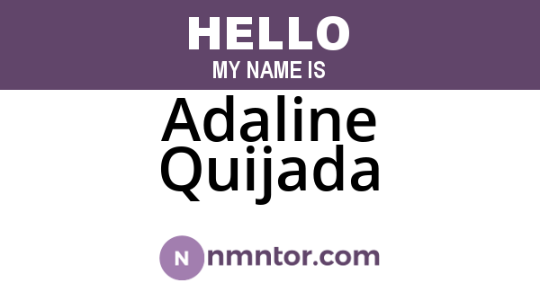 Adaline Quijada