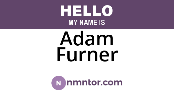 Adam Furner