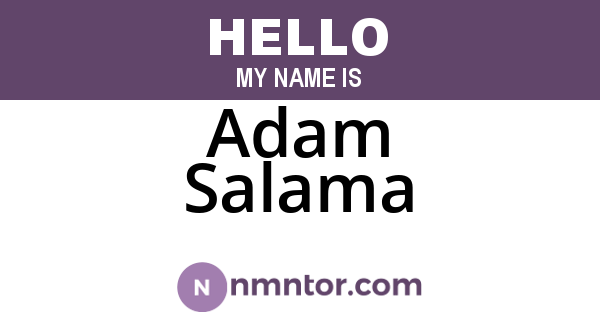 Adam Salama